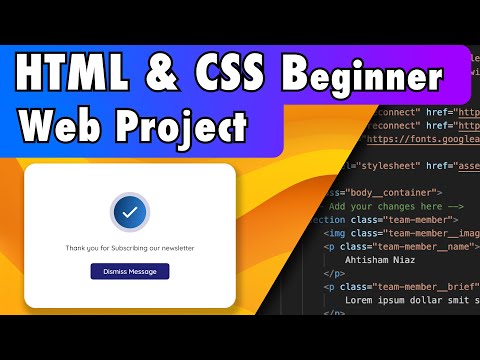 HTML & CSS for Beginners: Practice Project to Boost Your Skill!