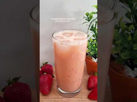 Awesome Strawberry Juice. #shorts