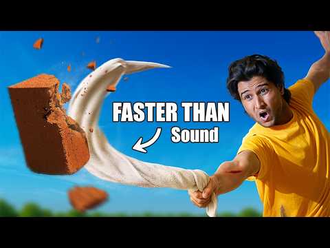 I Learned Towel Whip, Can it break a brick?