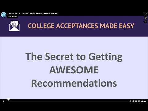 The Secret to Getting Awesome Recommendations