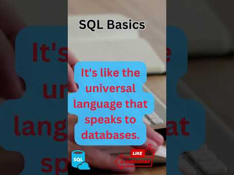 SQL Basics Unveiled: The ABCs of Databases in 60 Seconds! #shorts