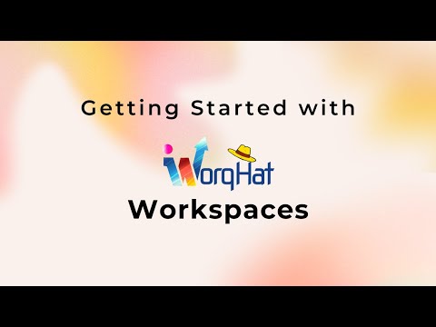 Getting started with your WorqHat Workspace