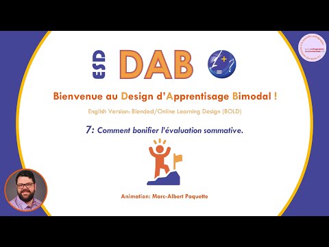 LBPSB DAB 7: Comment bonifier l’évaluation sommative.