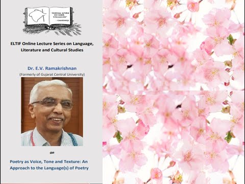 8.‘Poetry as Voice, Tone and Texture: An Approach to the Language(s) of Poetry’