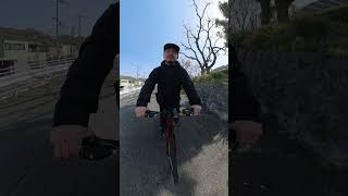 experiencing sakura 2025 #japan #travel #sakura #cherryblossoms #bikingmode #insta360