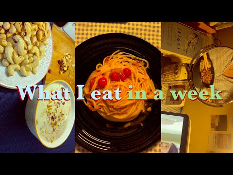 What I eat in A week | 🌷JANUARY 2025🌷 | Hostel meal preps🍲 | Food compilation✨