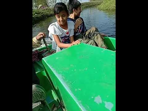 Boating at Poru basti.