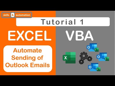Send Basic Outlook Emails using Excel VBA (Tutorial 1: Send Outlook Emails)
