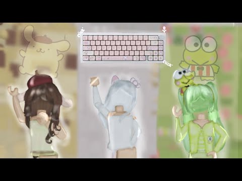 Playing a Sanrio Obby with Satisfying Keeb ASMR