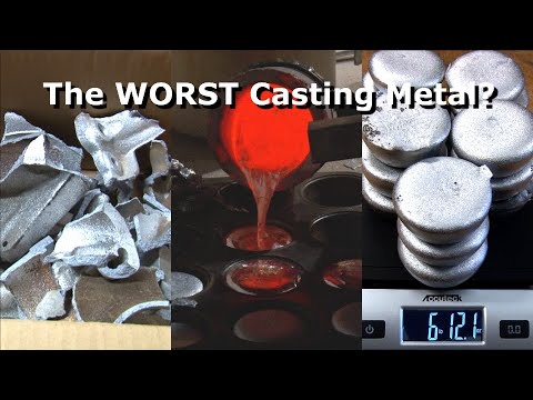 The Worst Aluminum Alloy I've Ever Found For Metal Casting (Melting Test)