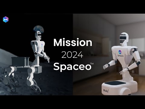 Introducing SPACEO™ | Mission 2024 | Humanoid Robot by Muks Robotics | Dr. Mukesh Bangar
