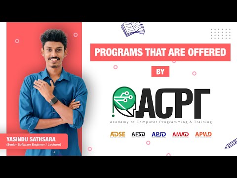 🌟 Programs that are offered by ACPT 📚