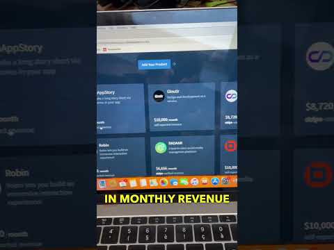 Easiest way to get product ideas based on specific revenue filters #sidehustle #startup #apps