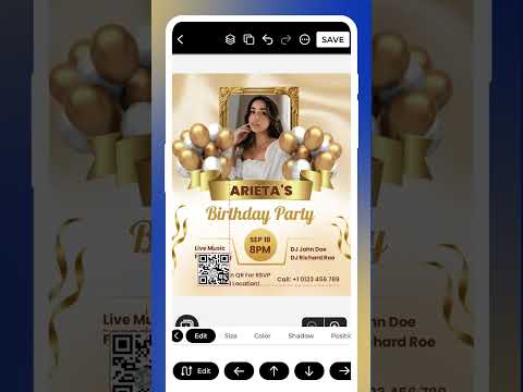 How to Design Birthday Flyers with AI | Birthday Poster #birthdayflyer #flyertemplates #birthday