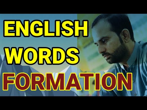 How words are formed in English | Word Formation | Learn English through English Vlogs