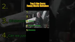 Top 5 Jim Carrey Outtakes You’ve NEVER Seen 😂  #JimCarrey #MovieBloopers #ComedyShorts #funnyshorts
