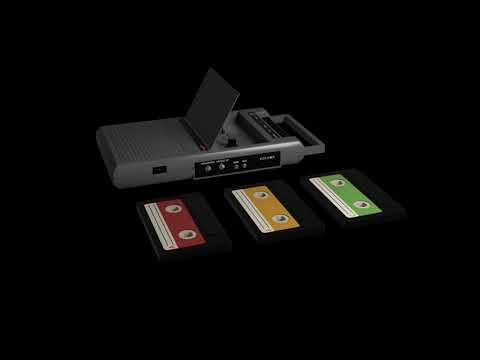 MidPoly Cassette Player Retro Audio Device Low-poly 3D model