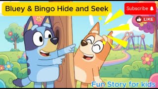 ✨Bluey and Bingo Hide and Seek | Fun Kids Storytime Adventure #Bluey #KidsStories #HideAndSeek
