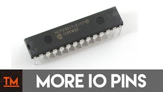 How to: More IO pins for your Arduino || MCP23017 ||TechMaker