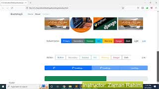 19. bootstrap 5 - layout designing  - progress bar