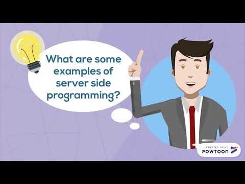 Server Side and Client Side Programming
