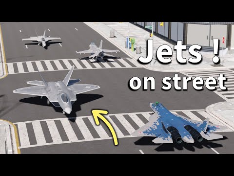 Fighter Jets in the City
