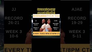 Our record on every games Betting Line! #nfl #nflbets #bettingpicks