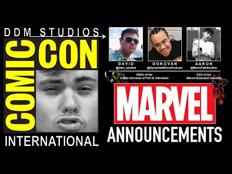 LIVE DDM Studios Comic-Con Panel! (feat. Donovan & Aaron) | ALL-NEW Marvel Universes