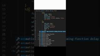 Text typing animation in Css #shorts #cssanimation #webdesigntutorials
