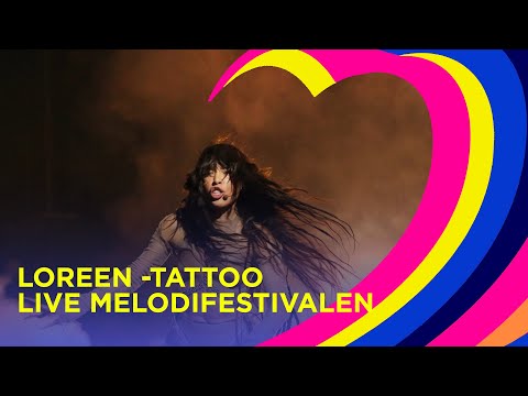 Loreen - Tattoo - FULL LIVE PERFORMANCE - Melodifestivalen 2023 - Heat 4