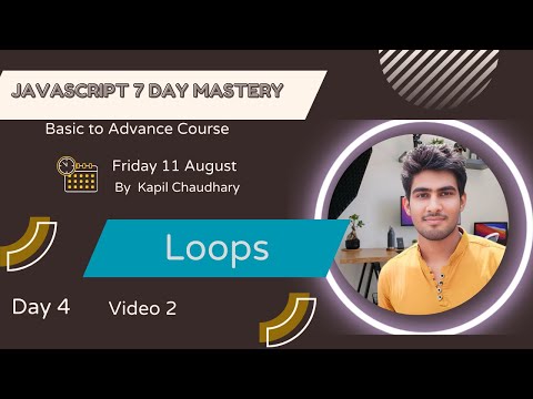 JavaScript Loop Mastery: Exploring for, while, do-while Loops and Ternary Operator