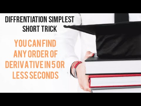 Maths short trick of differentiation of exponential function Solution within 5 seconds..