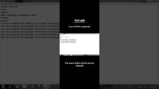 HTML guide #shorts  #youtubeshorts #technology #html #heeriye