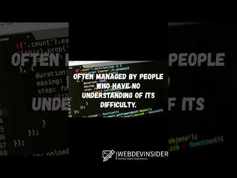 What is the brutal truth about programming