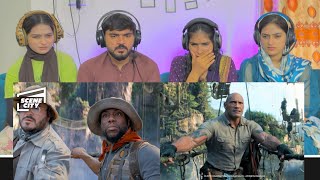 Jumanji The Next Level Reaction |  Baboon Attack Bridge Scene Captions