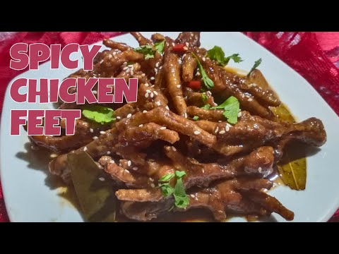 How to cook SPICY CHICKEN FEET (Chinese style) | By pards