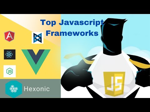 Top JavaScript Frameworks | Popular JavaScript Frameworks | #shorts | #hexonictech