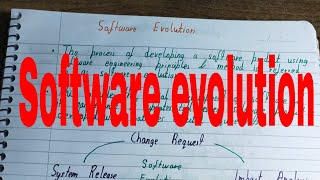 Software evolution|Software evolution in software engineering|What is software evolution