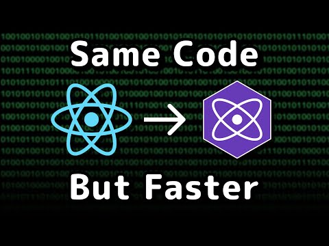 Using Preact as a Smaller/Faster React Alternative | Tutorial