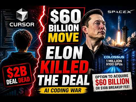 Elon Just Hijacked Cursor’s $2B AI Deal | The $60B SpaceX AI Coding Bet