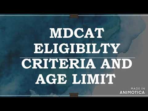 MDCAT/MCAT 2020 ELIGIBILITY CRITERIA AND AGE LIMIT |WHO CAN/CAN NOT APPLY