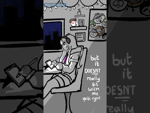 2 days into college - Aimee Carty #art #animation #animatic #oc #shorts