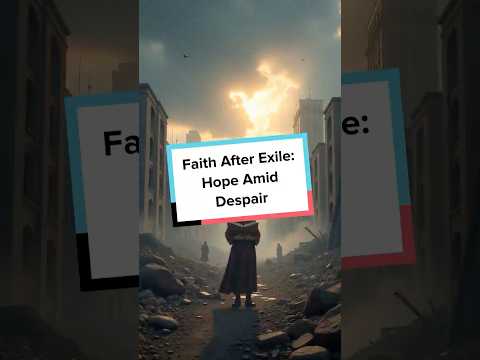 Finding Hope in the Darkness – The Message of Lamentations  #overcomedoubt #faithstories