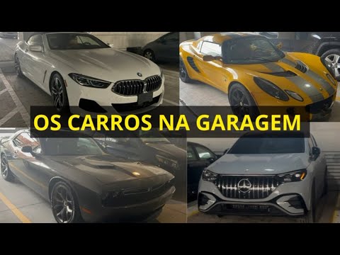 Carros nos Estados Unidos! (Na garagem do prédio)