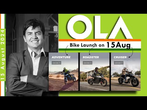 OLA EV Bike Launch on 15 August
