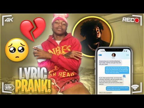 ROD WAVE "BOYZ DON'T CRY'' LYRIC PRANK ON COUSIN **GONE WRONG**