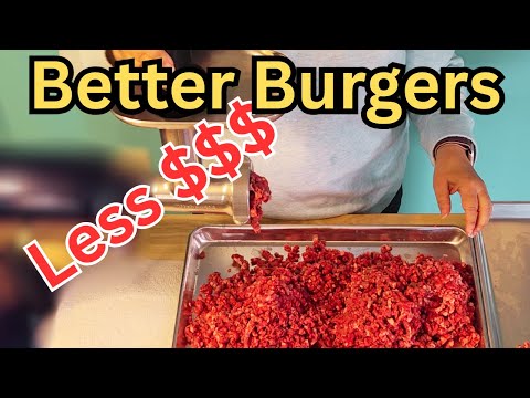 Homemade Burger Meat That Beats Anything in Stores