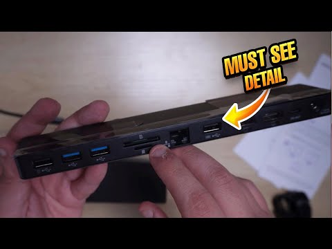 NewQ 12-in-1 DOCKING STATION HAS A CRAZY GOOD DETAIL YOU MUST SEE