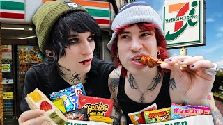 Trying 7eleven in JAPAN!