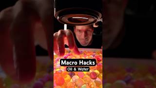 Indoor Macro Photography Ideas: Orbeez, Oil & Water! ✨📸